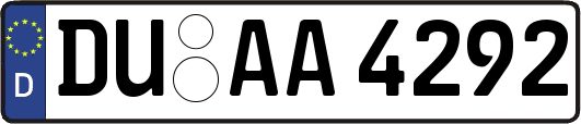 DU-AA4292