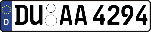 DU-AA4294