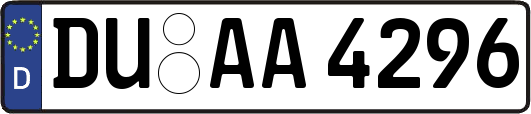 DU-AA4296