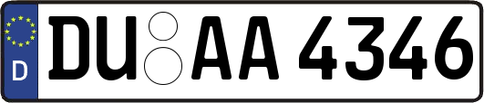 DU-AA4346