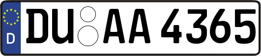 DU-AA4365