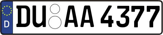 DU-AA4377