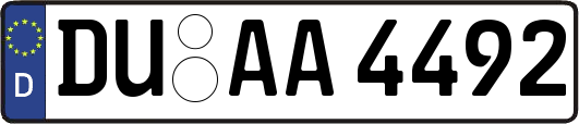 DU-AA4492