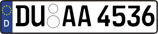 DU-AA4536