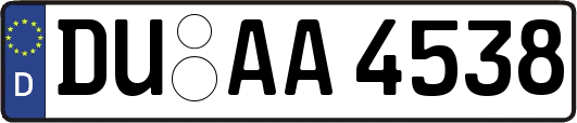 DU-AA4538