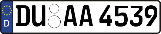 DU-AA4539