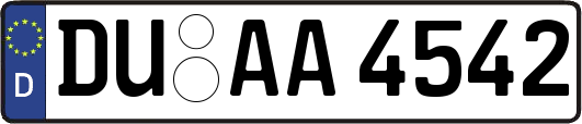 DU-AA4542