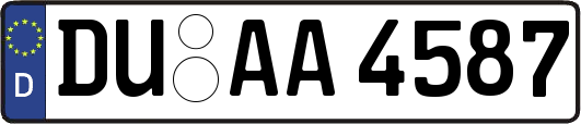 DU-AA4587