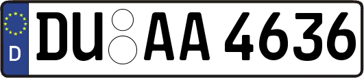 DU-AA4636