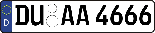 DU-AA4666