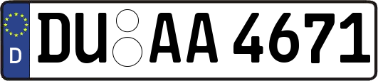 DU-AA4671