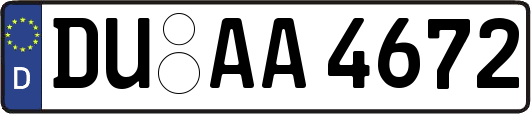 DU-AA4672