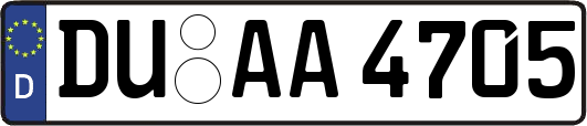 DU-AA4705