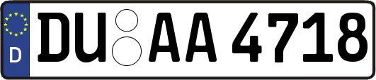 DU-AA4718