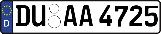 DU-AA4725