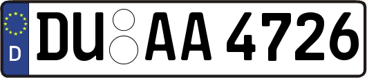 DU-AA4726