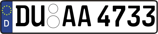 DU-AA4733