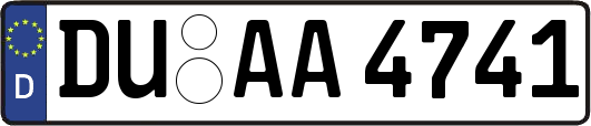 DU-AA4741