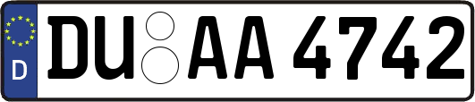 DU-AA4742