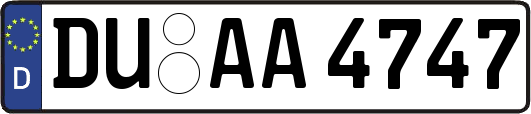 DU-AA4747