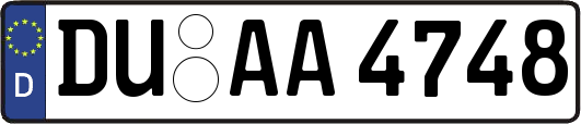 DU-AA4748