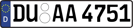 DU-AA4751