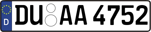 DU-AA4752