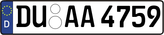 DU-AA4759