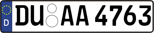 DU-AA4763
