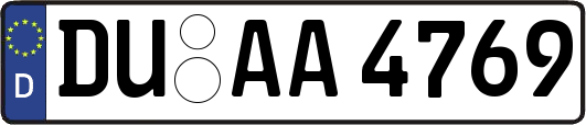 DU-AA4769