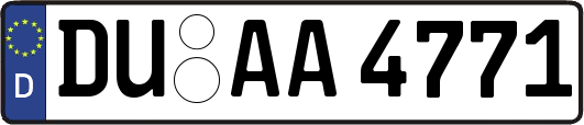 DU-AA4771