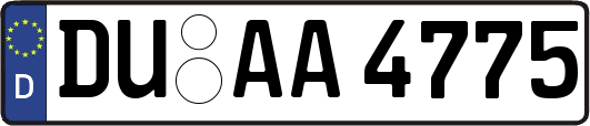 DU-AA4775