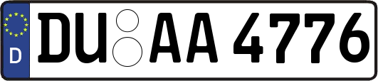 DU-AA4776