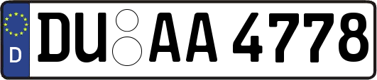 DU-AA4778
