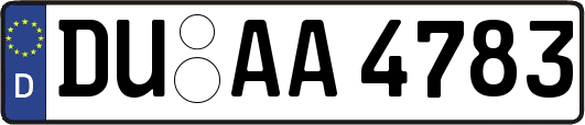 DU-AA4783