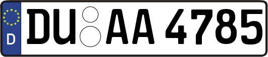 DU-AA4785