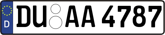 DU-AA4787