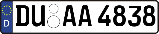 DU-AA4838