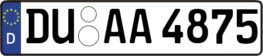 DU-AA4875