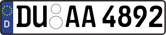 DU-AA4892