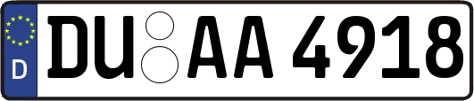 DU-AA4918