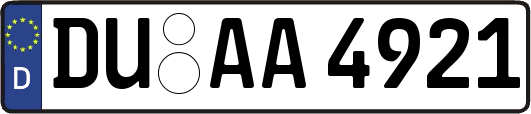 DU-AA4921