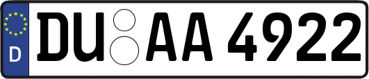 DU-AA4922