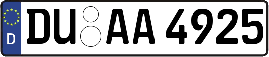 DU-AA4925