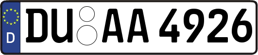 DU-AA4926