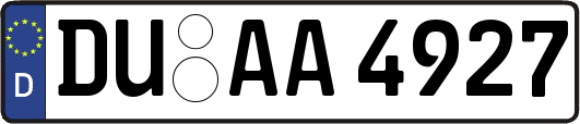 DU-AA4927