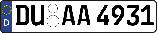 DU-AA4931