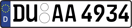 DU-AA4934