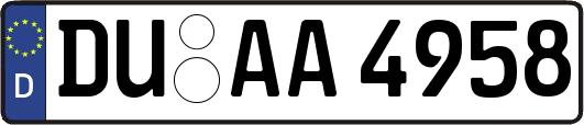 DU-AA4958
