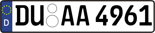 DU-AA4961